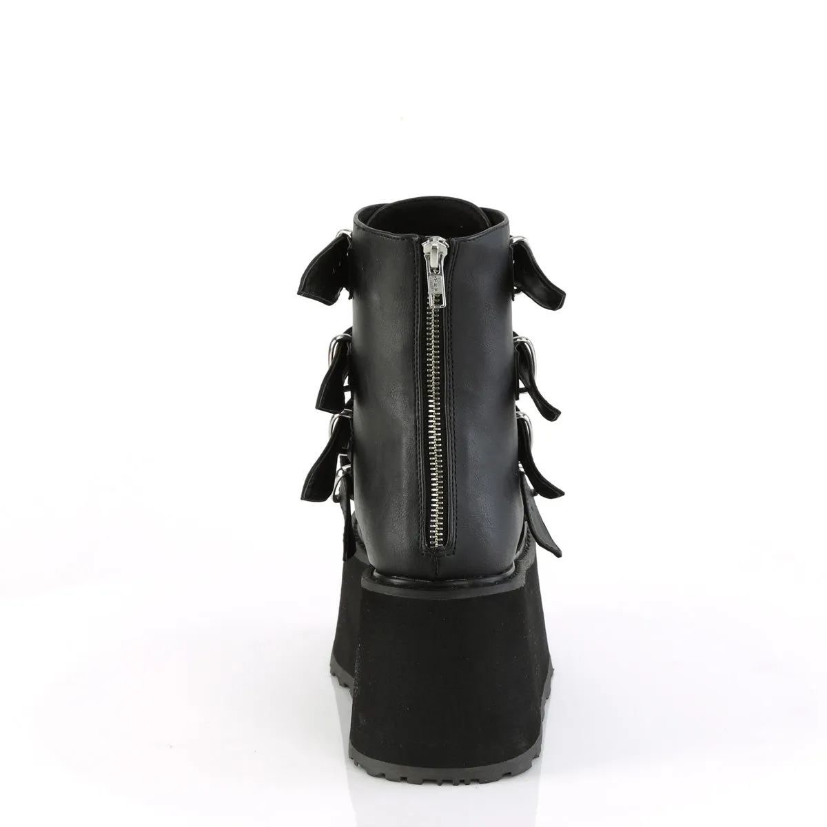 3 Inch Platform DAMNED-105 Black Pu