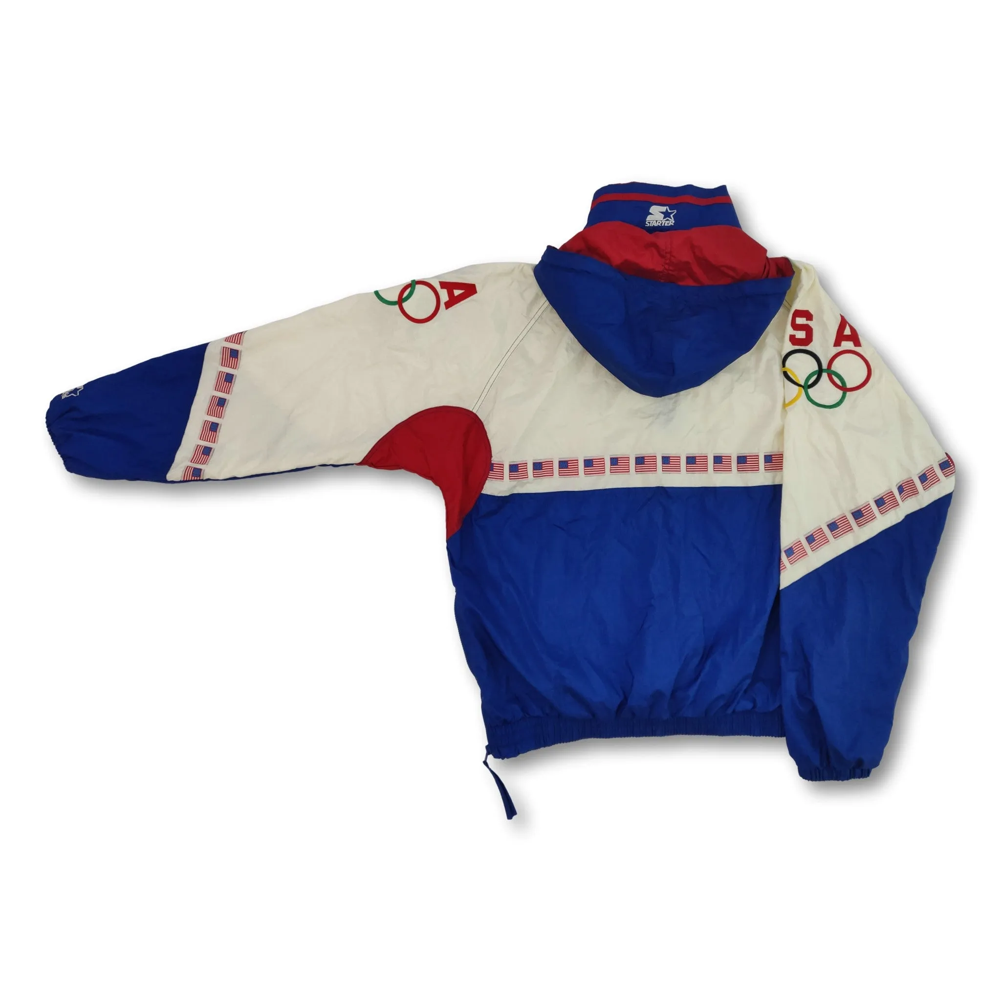 90s white Starter USA Olympic Games jacket