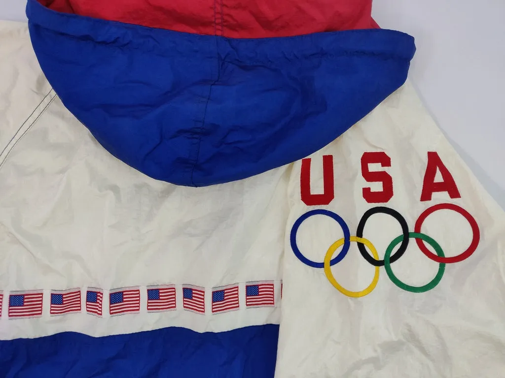 90s white Starter USA Olympic Games jacket