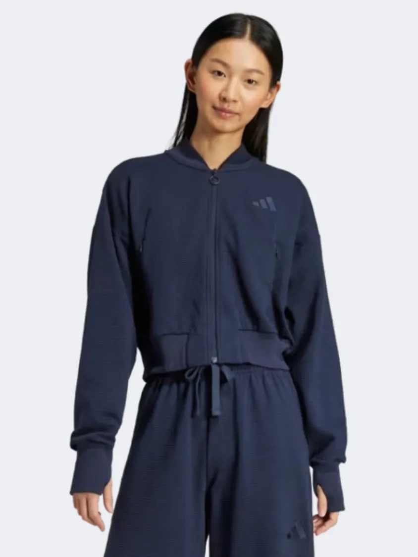 Adidas All Szn Women Sportswear Jacket Legend Ink