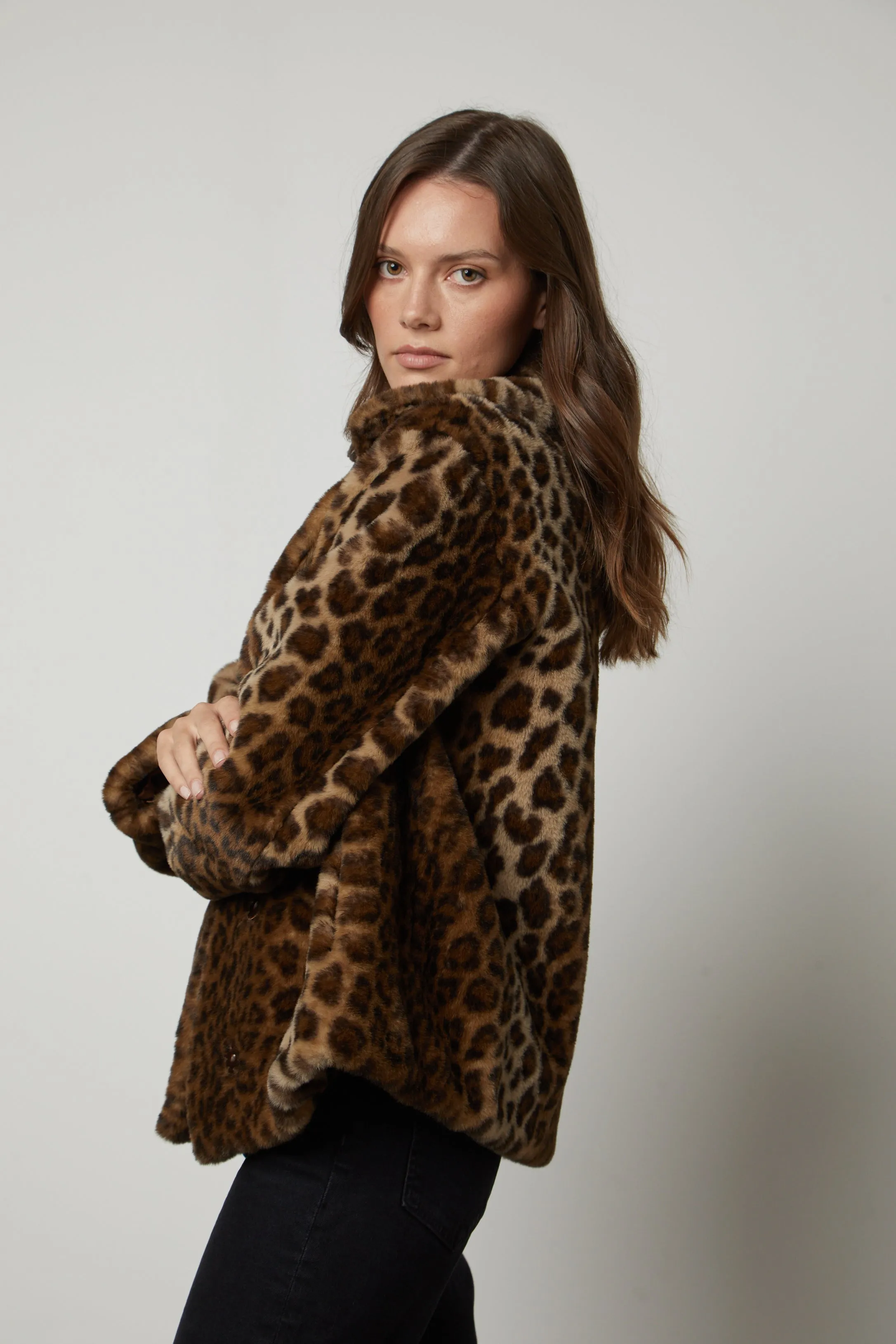 AMANI JACKET IN LEOPARD