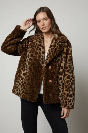 AMANI JACKET IN LEOPARD