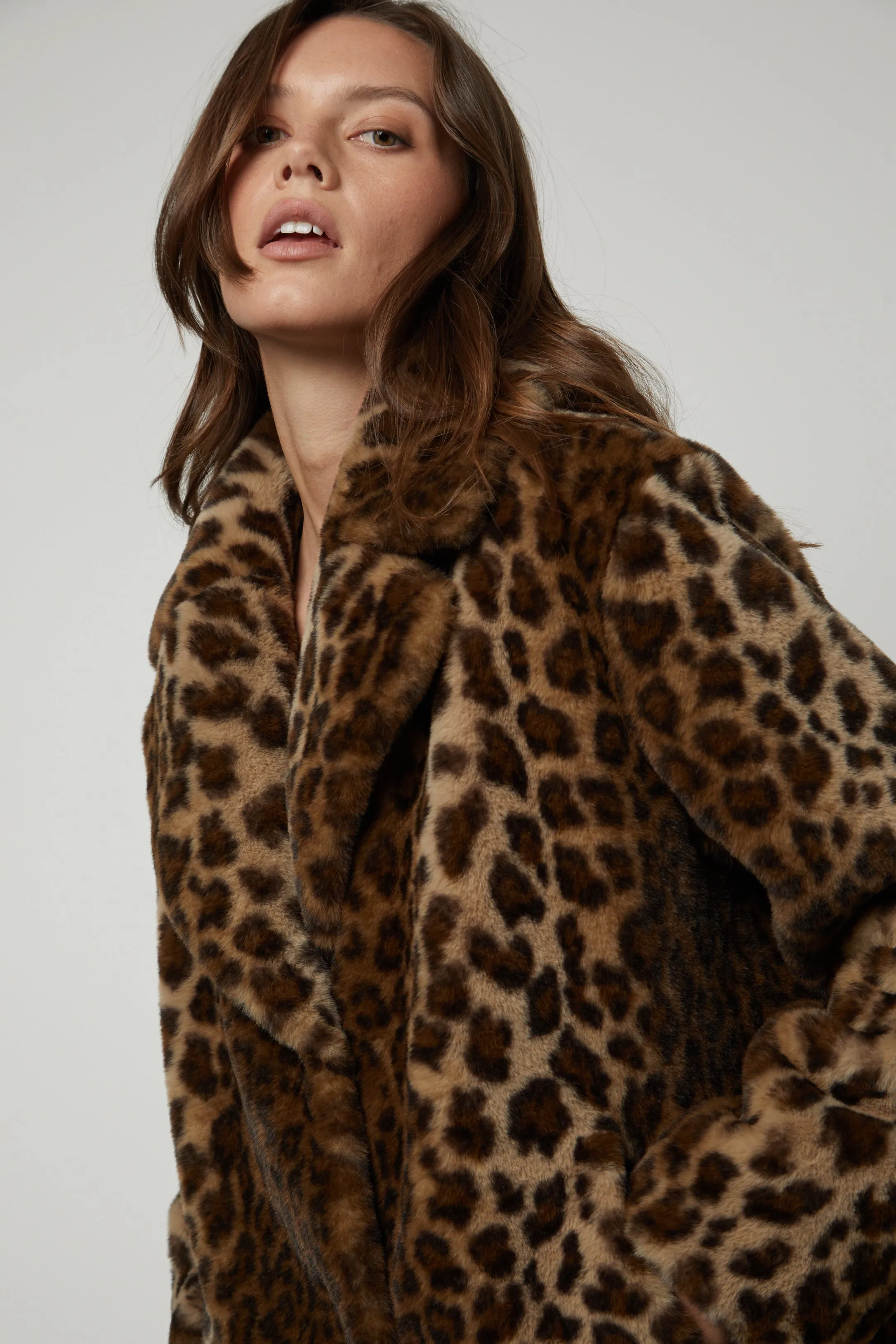 AMANI JACKET IN LEOPARD