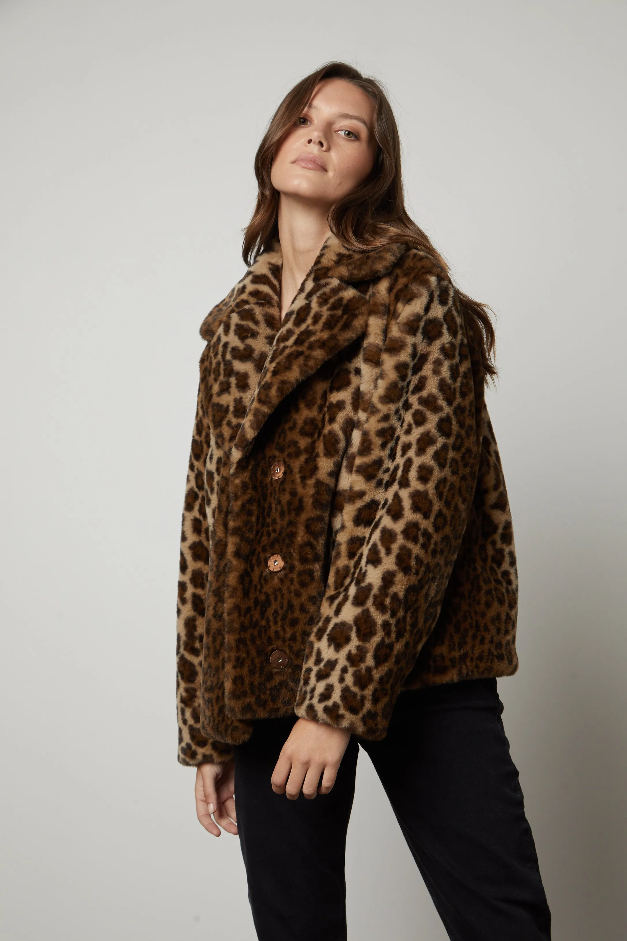 AMANI JACKET IN LEOPARD