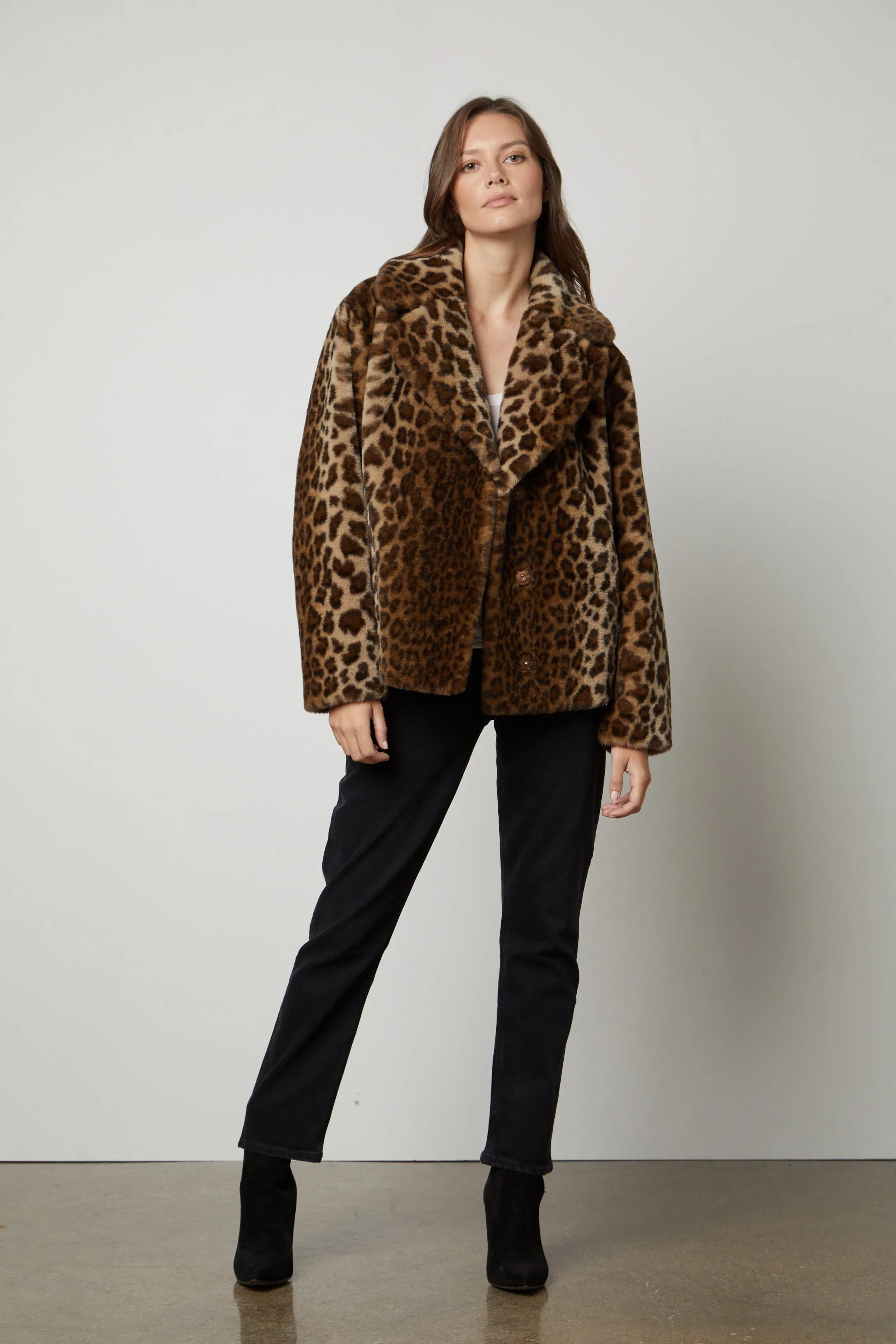 AMANI JACKET IN LEOPARD