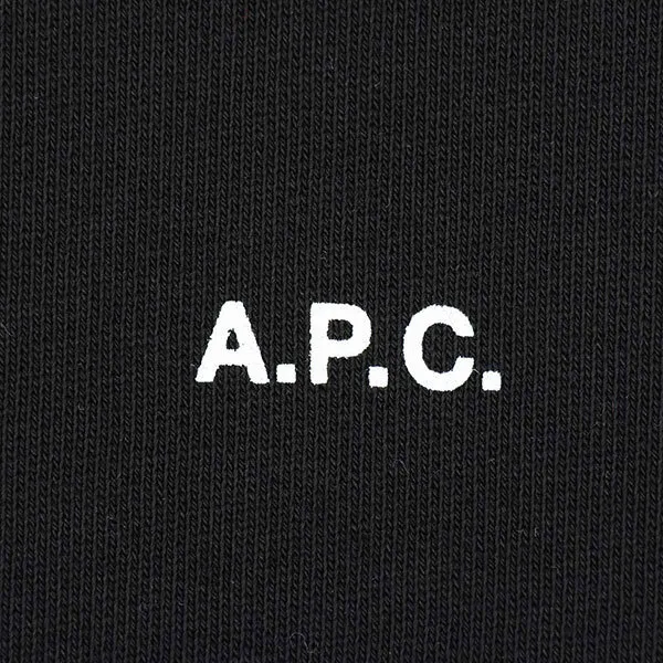 A.P.C.  |Long Sleeves Plain Cotton Logo Designers Hoodies