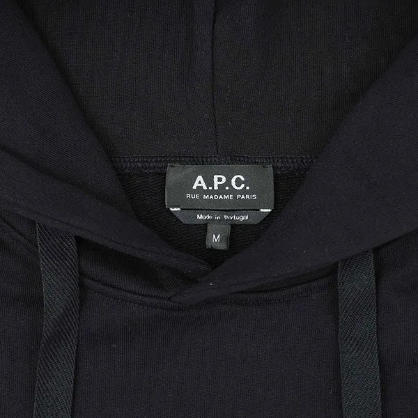 A.P.C.  |Long Sleeves Plain Cotton Logo Designers Hoodies