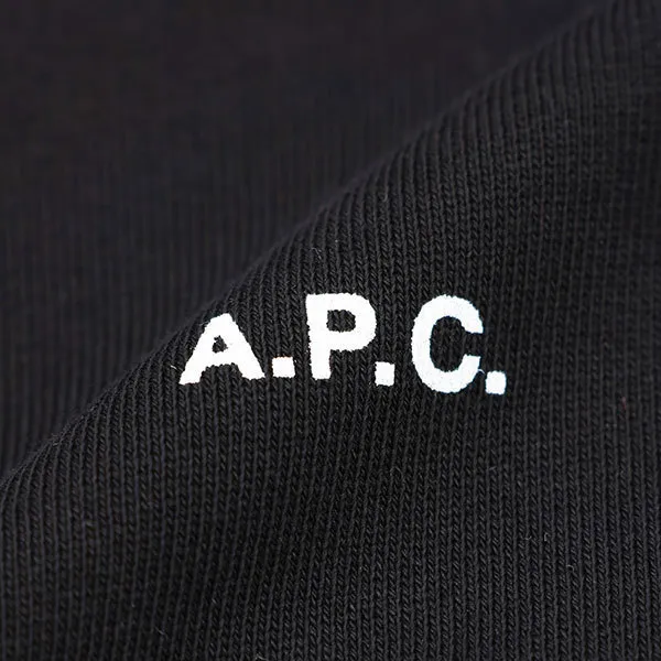 A.P.C.  |Long Sleeves Plain Cotton Logo Designers Hoodies