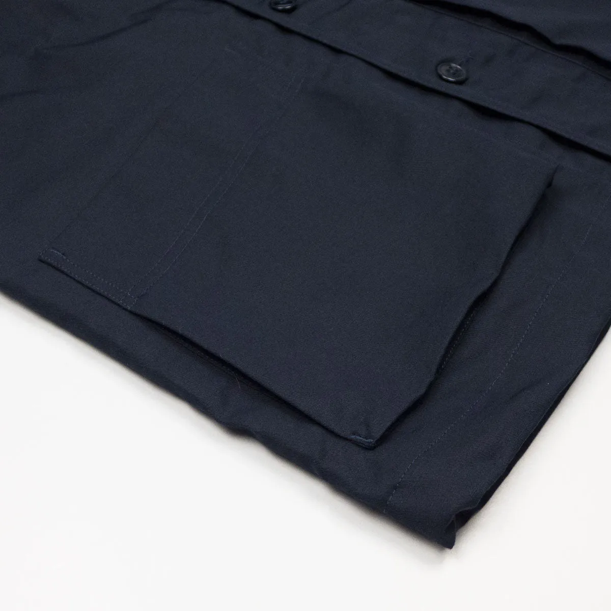 Arpenteur - ADN Cotton / Linen Gabardine Jacket - Midnight