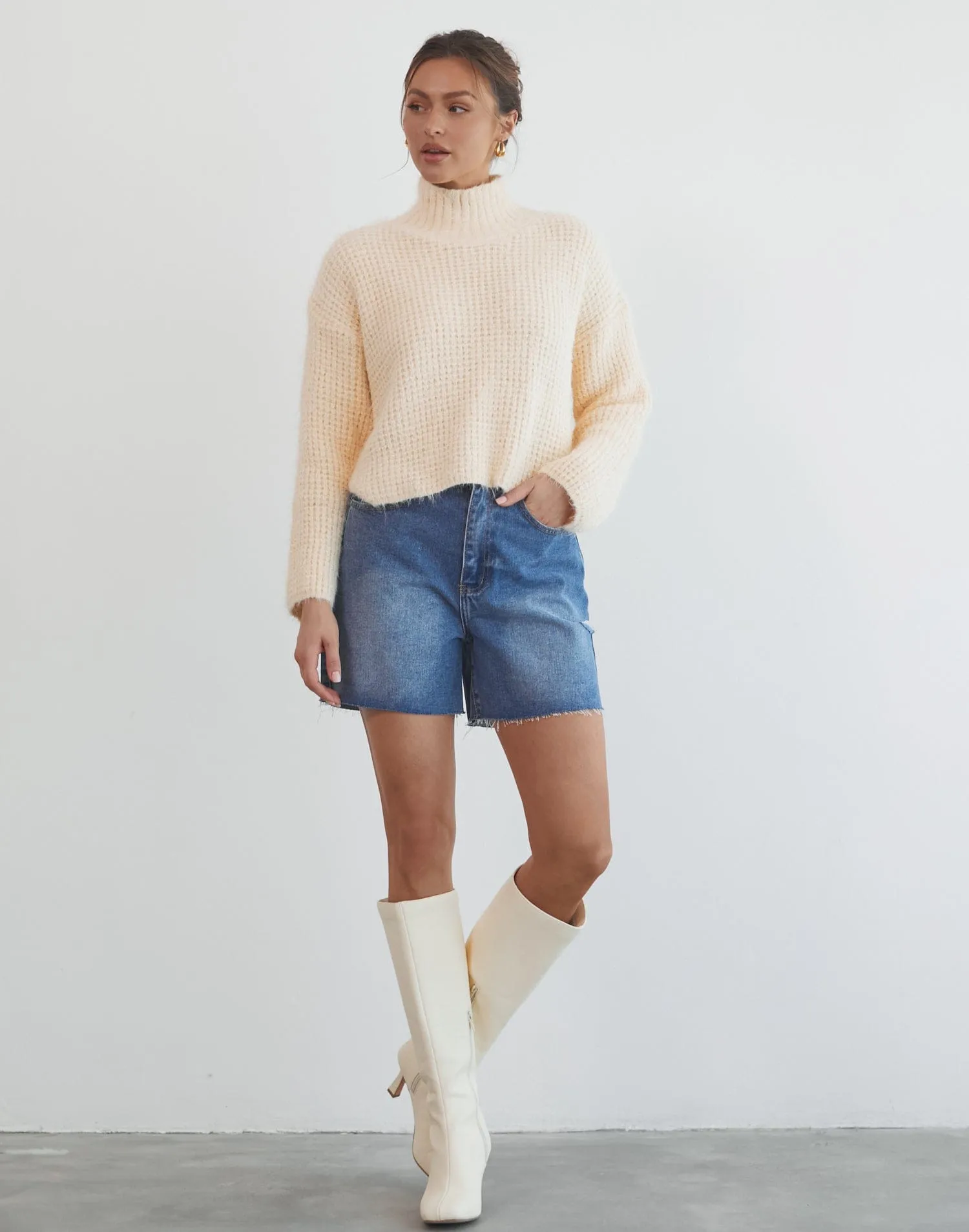 Asha Knit Jumper (Cream)