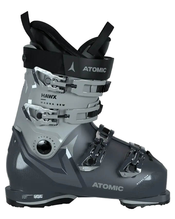 Atomic Hawx Magna 95 GW Womens Ski Boots - Grey Blue / Light Grey / Black - 2023