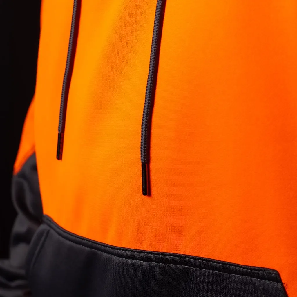 BAD ESSENTIAL HI-VIS FLEECE HOODIE