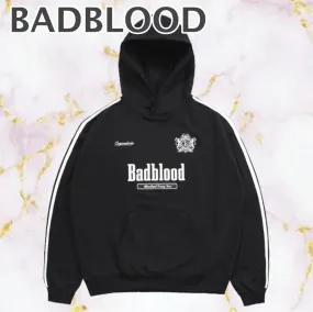 BADBLOOD  |Long Sleeves Logo Hoodies & Sweatshirts