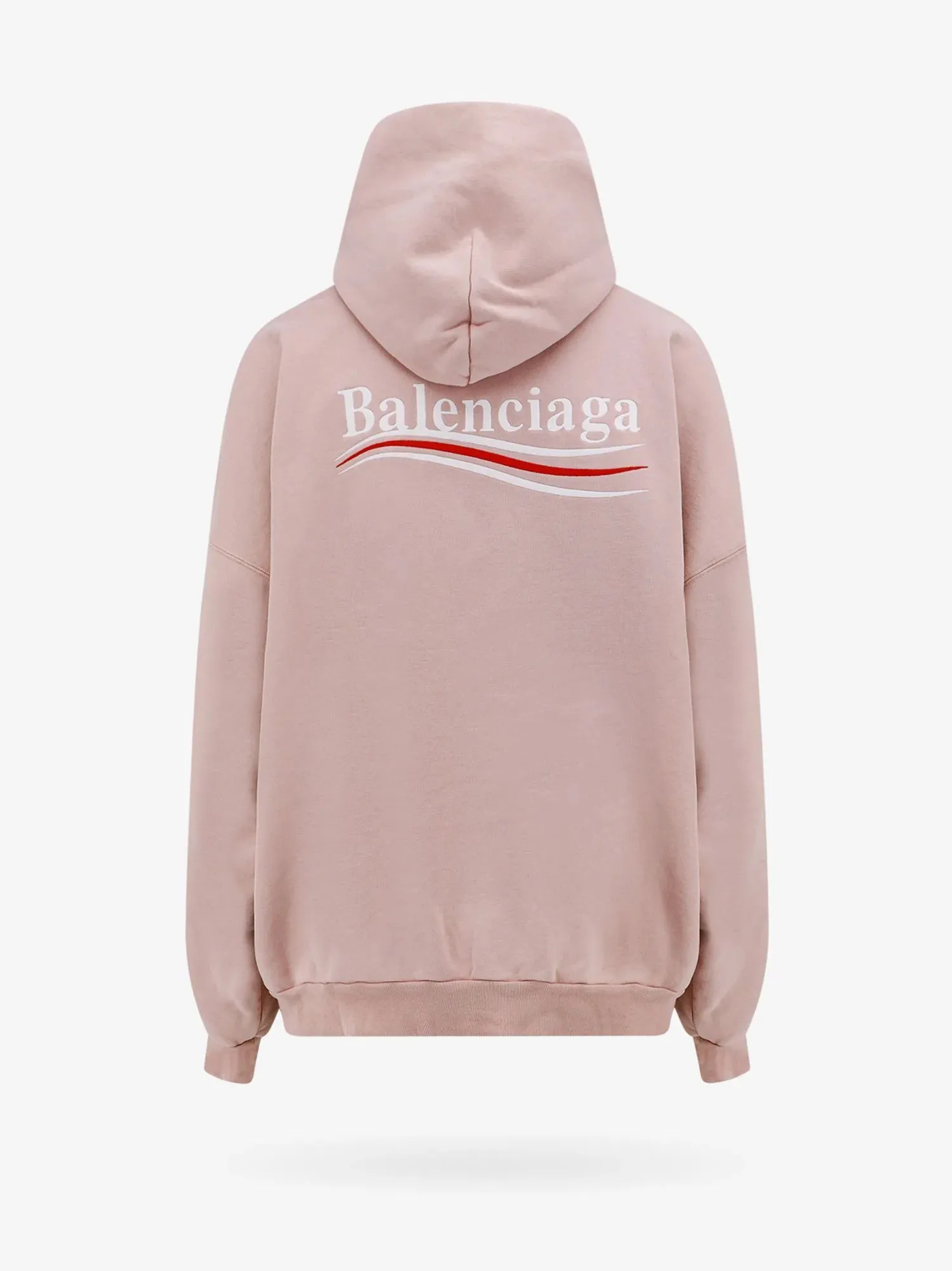 BALENCIAGA  |Long Sleeves Plain Cotton Logo Hoodies & Sweatshirts