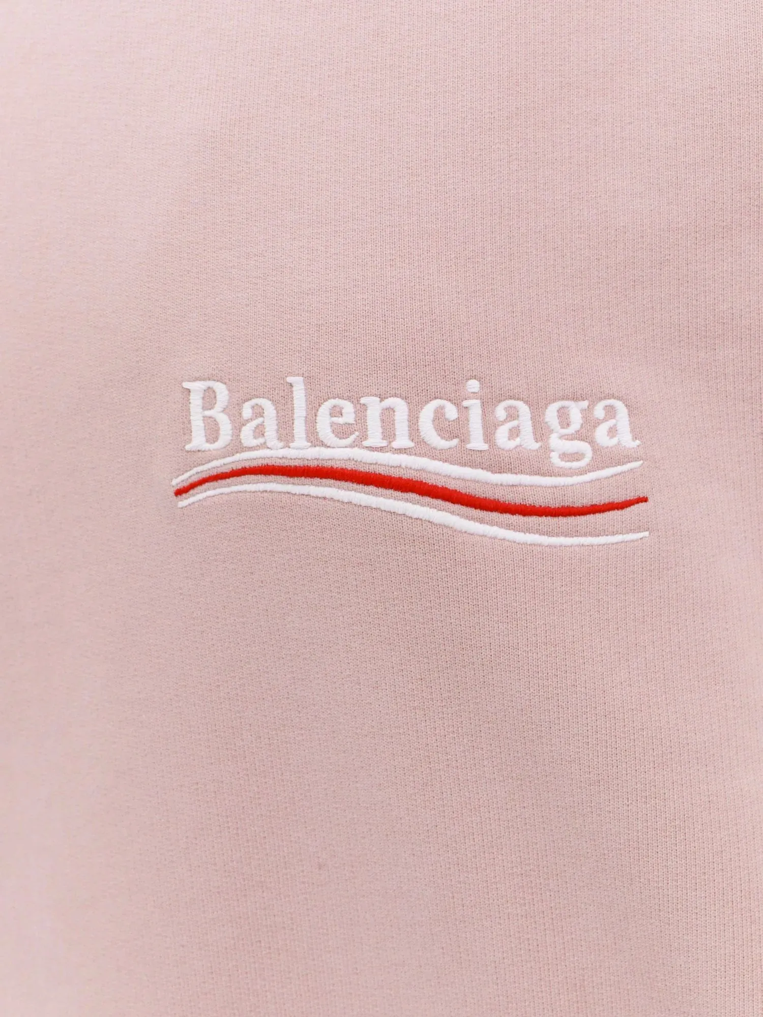 BALENCIAGA  |Long Sleeves Plain Cotton Logo Hoodies & Sweatshirts