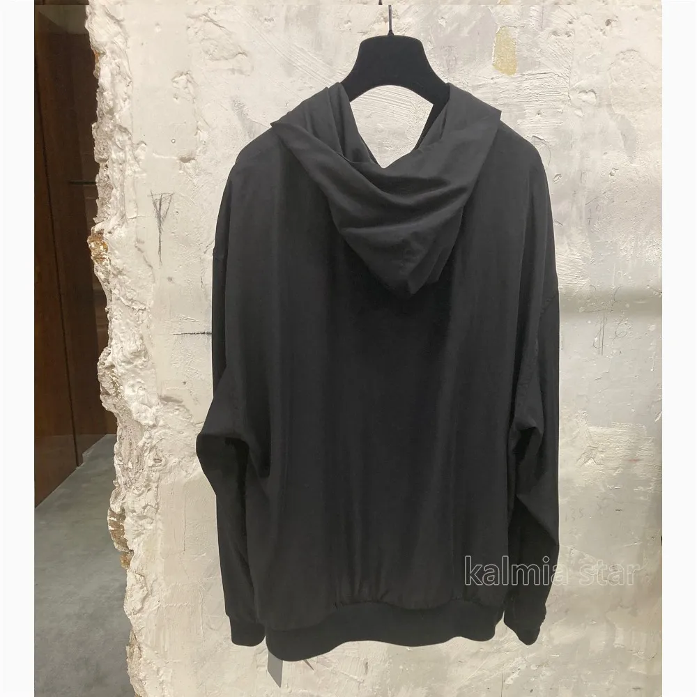 BALENCIAGA  |Long Sleeves Plain Hoodies & Sweatshirts