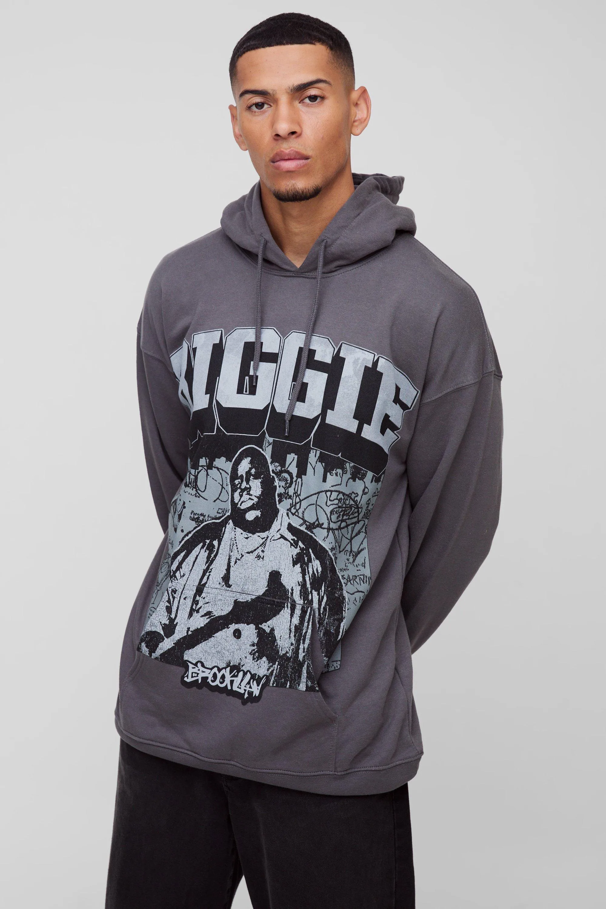 Biggie License Print Hoodie