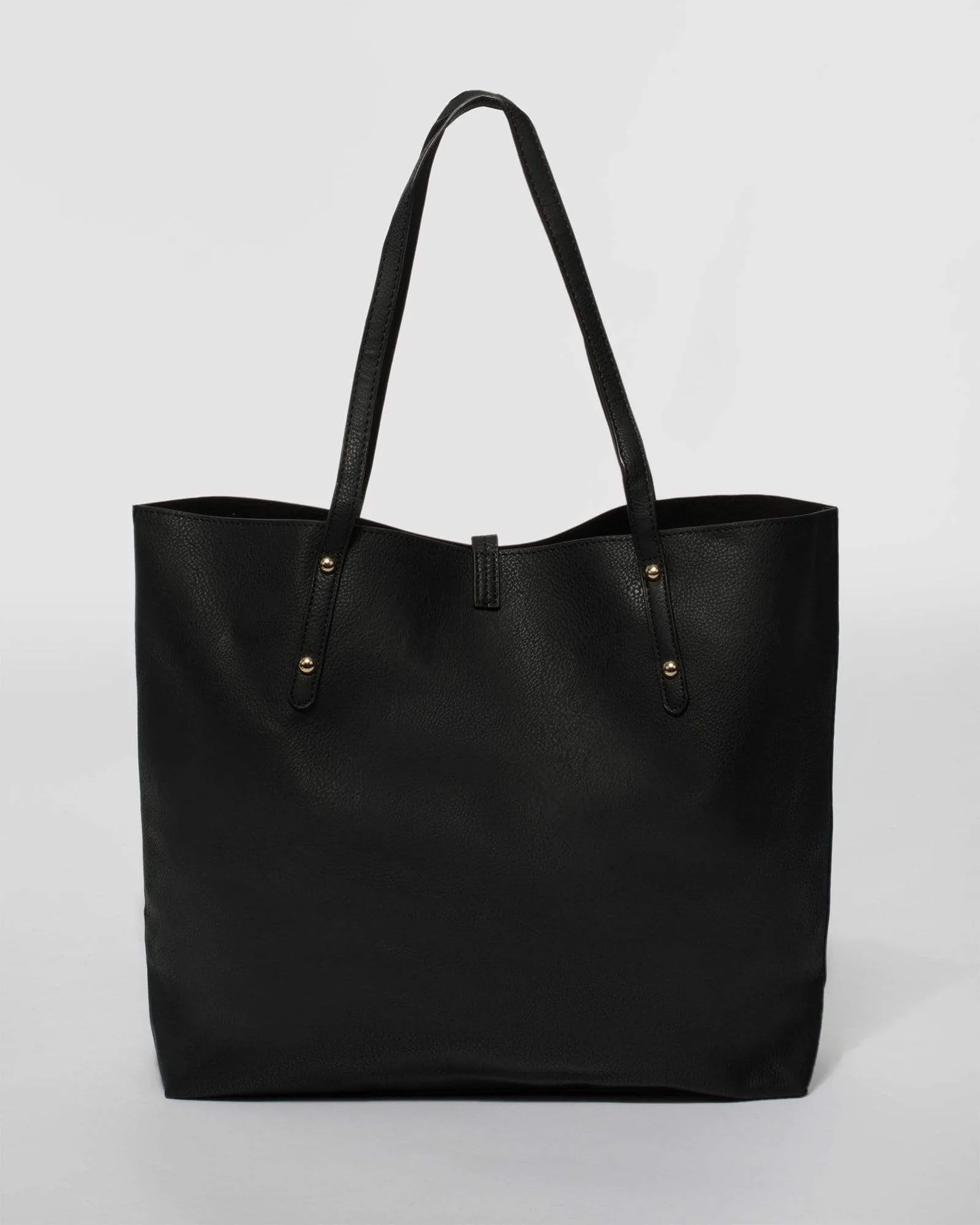 Black Large Basic Tote Bag