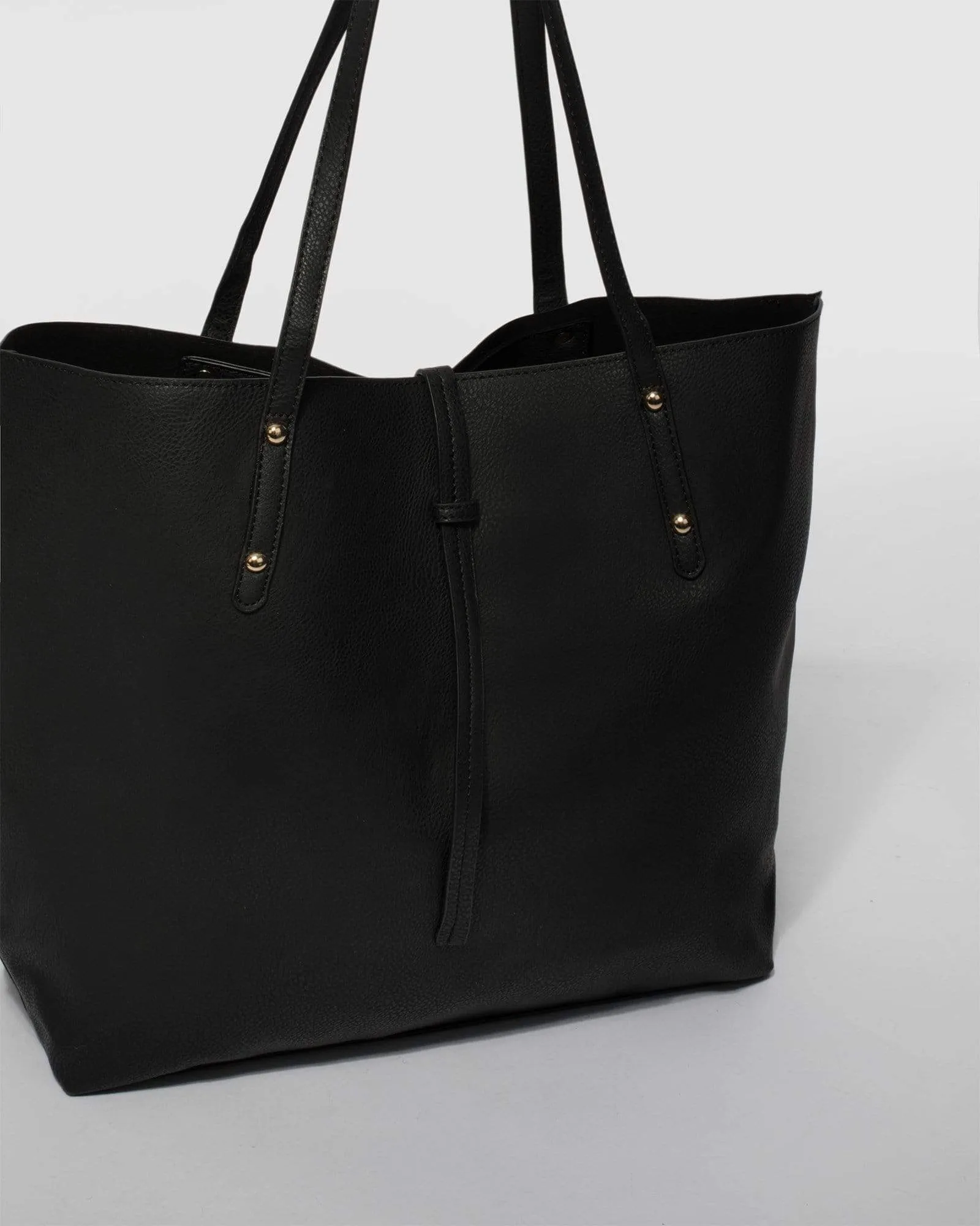 Black Large Basic Tote Bag