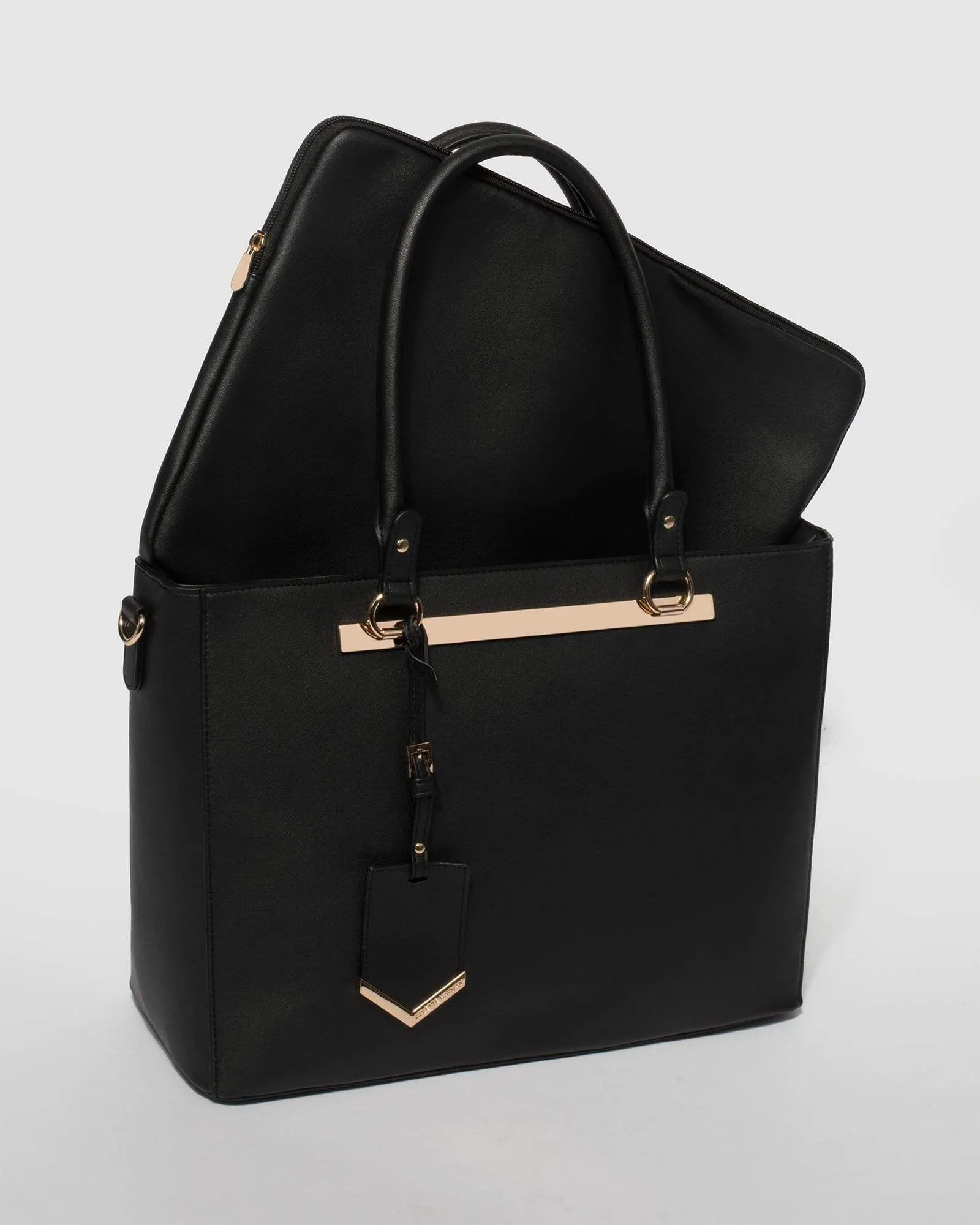 Black Premium Tech Tote Bag