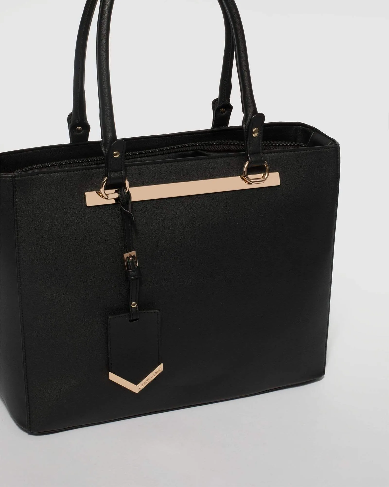 Black Premium Tech Tote Bag