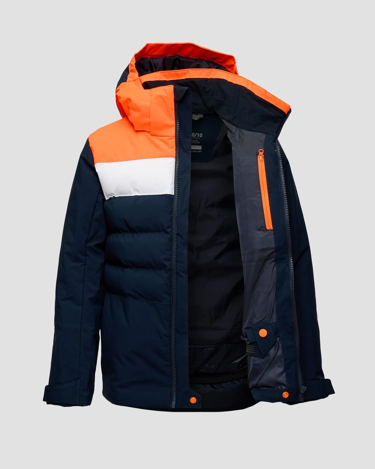 Boys' ski Helly Hansen Jr Cyclone Jacket navy blue 41689-596