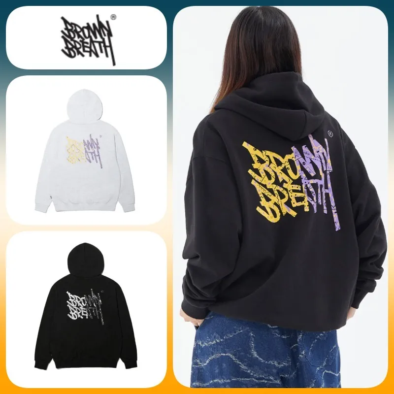 BROWNBREATH  |Unisex Long Sleeves Hoodies