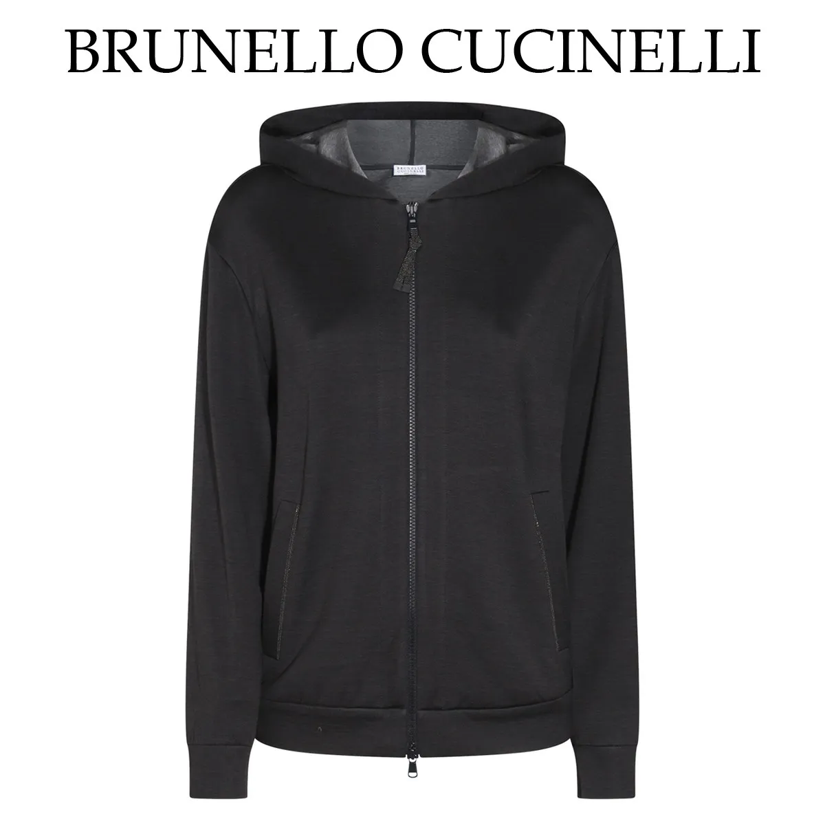 BRUNELLO CUCINELLI  |Silk Nylon Long Sleeves Plain Cotton Hoodies & Sweatshirts