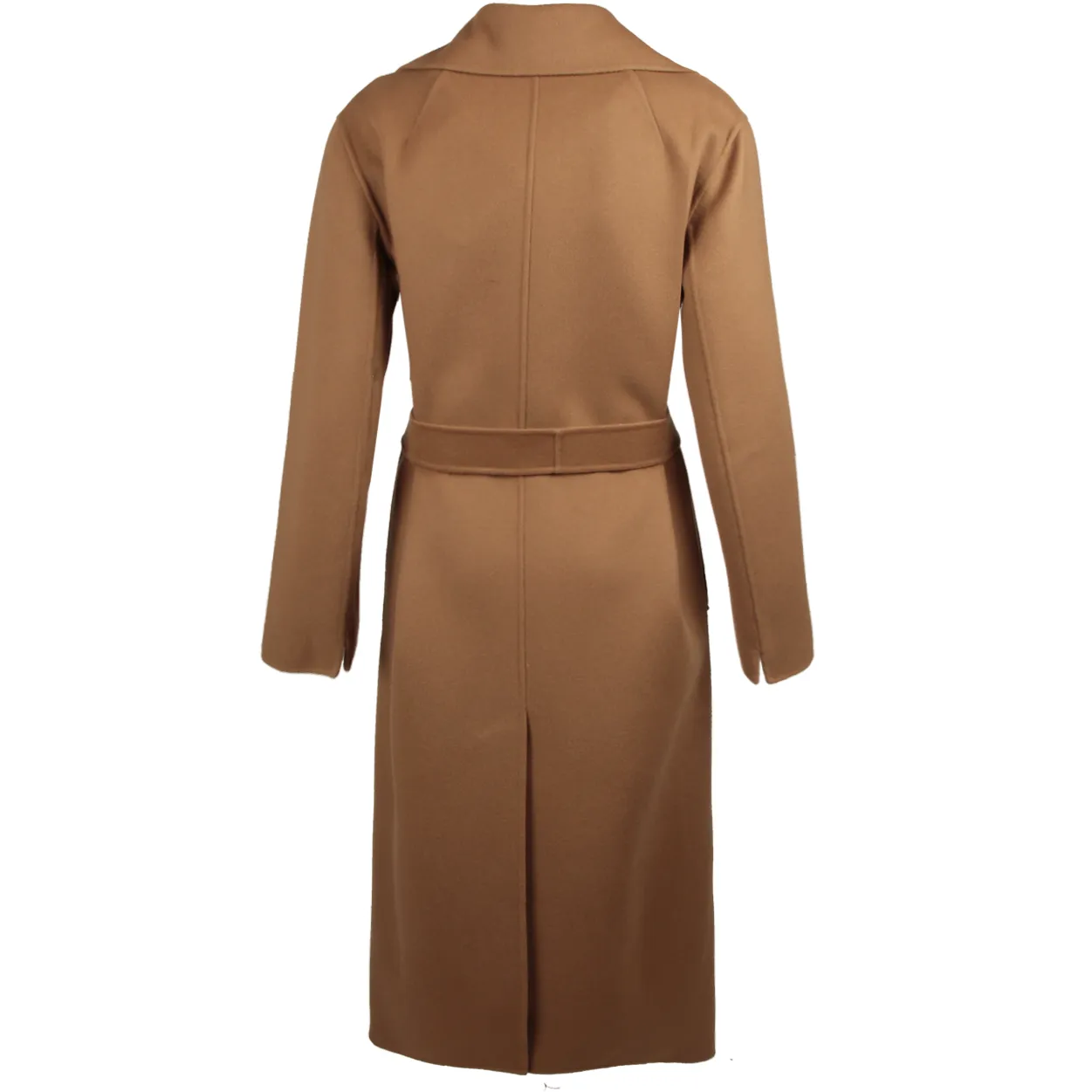 CAPPOTTO LUCI LUNGO DOPPIO DRAP Donna Perfect Camel