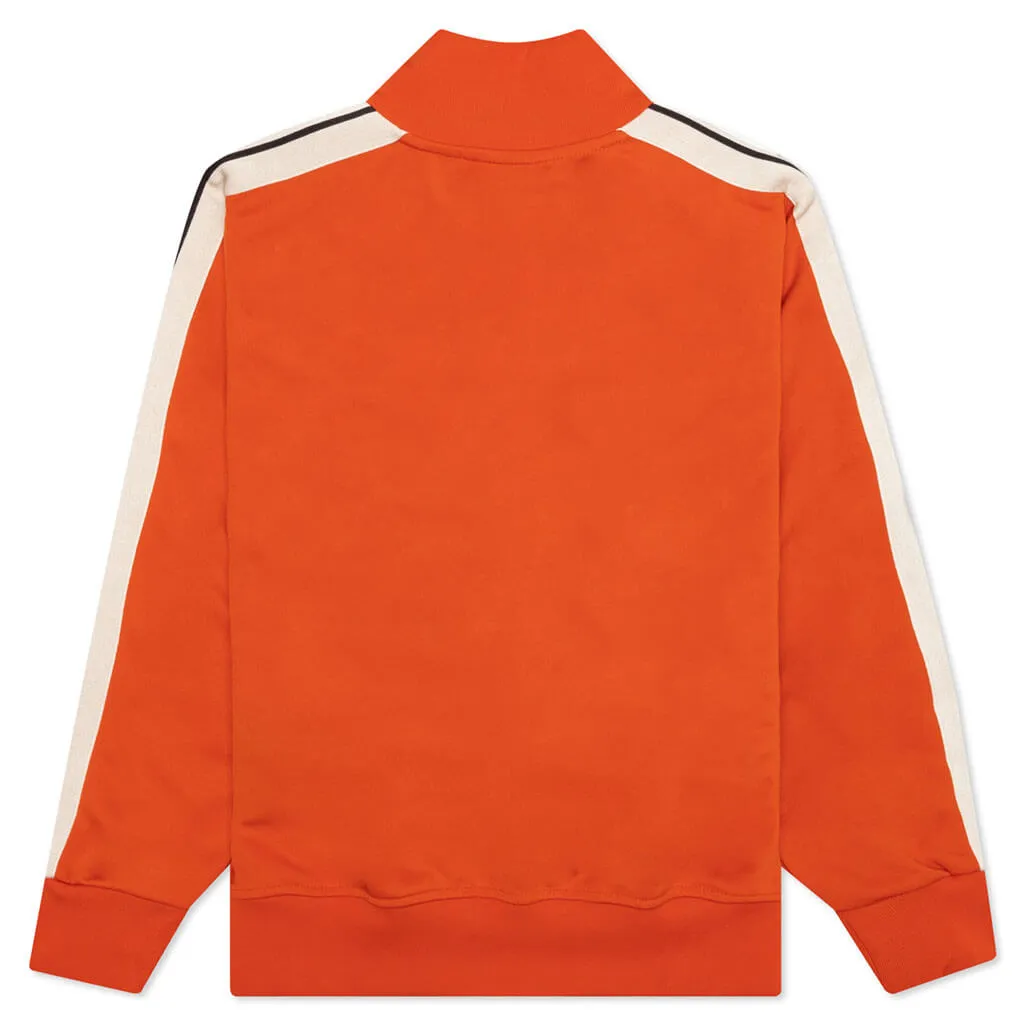 Classic Track Jacket - Brick Red/Off-White