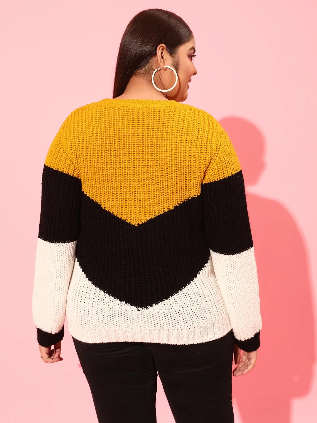 Color Blocked sweater