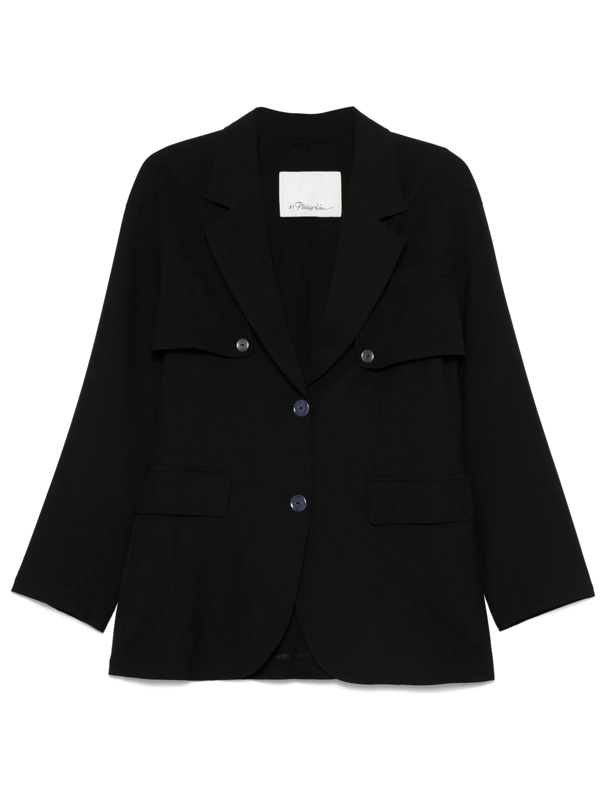 CONVERTIBLE BLAZER, black