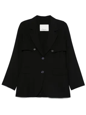 CONVERTIBLE BLAZER, black