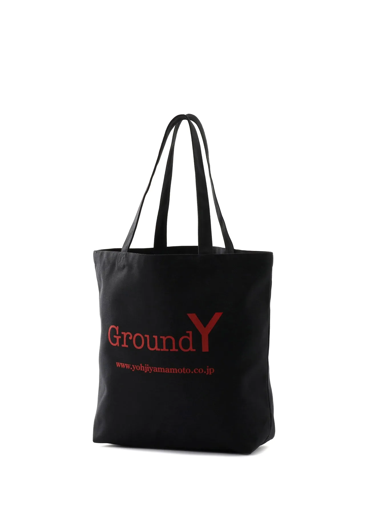 COTTON CANVAS LOGO TOTE BAG