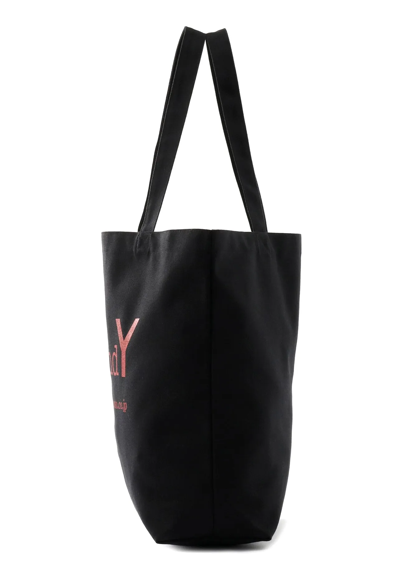 COTTON CANVAS LOGO TOTE BAG