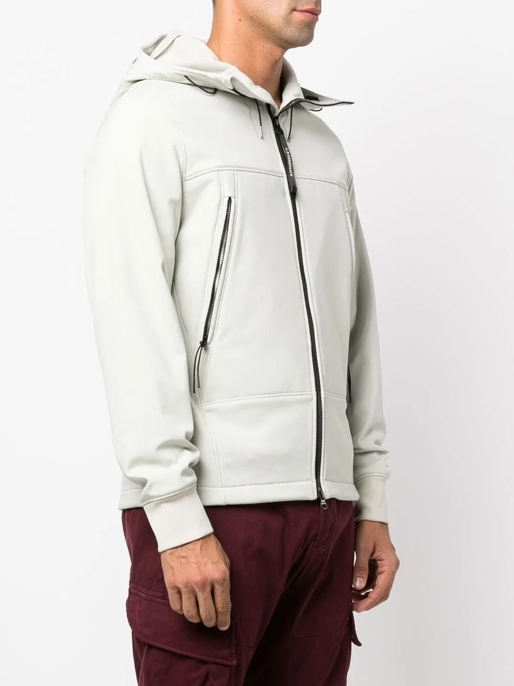 CP Company Shell-R Goggle Jacket White