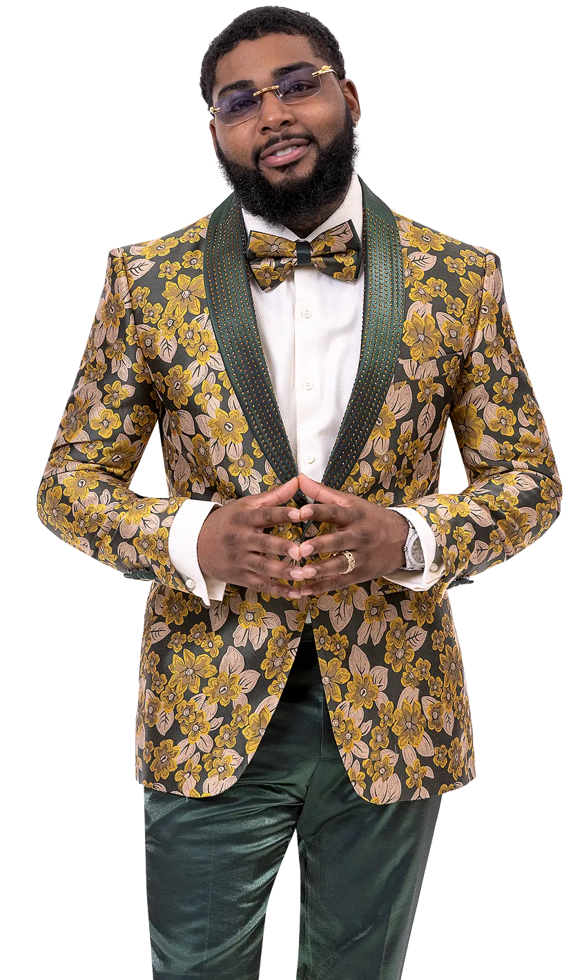 EJ Samuel Green Suit JP105