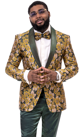 EJ Samuel Green Suit JP105