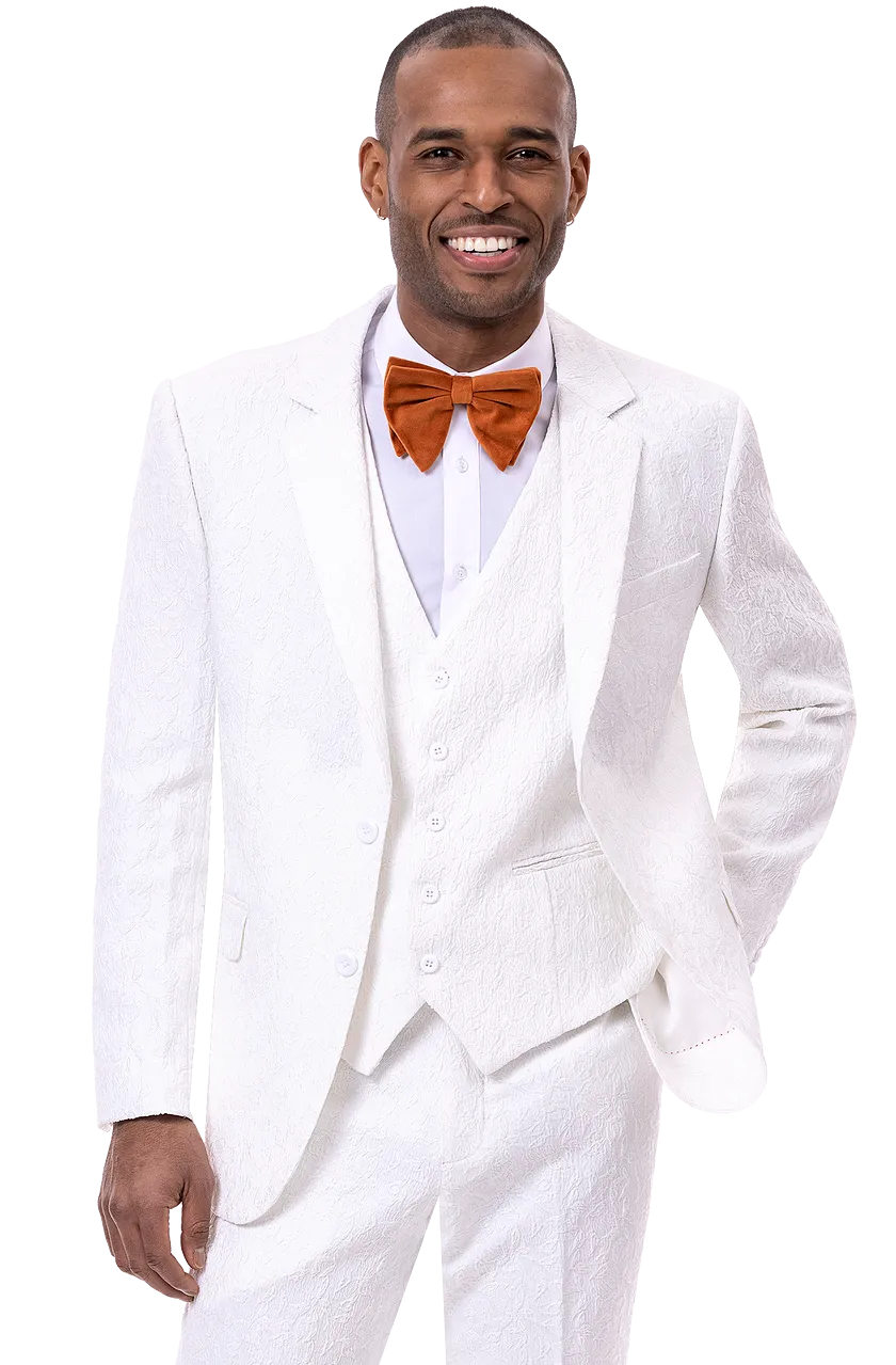 EJ Samuel White Suit M2763