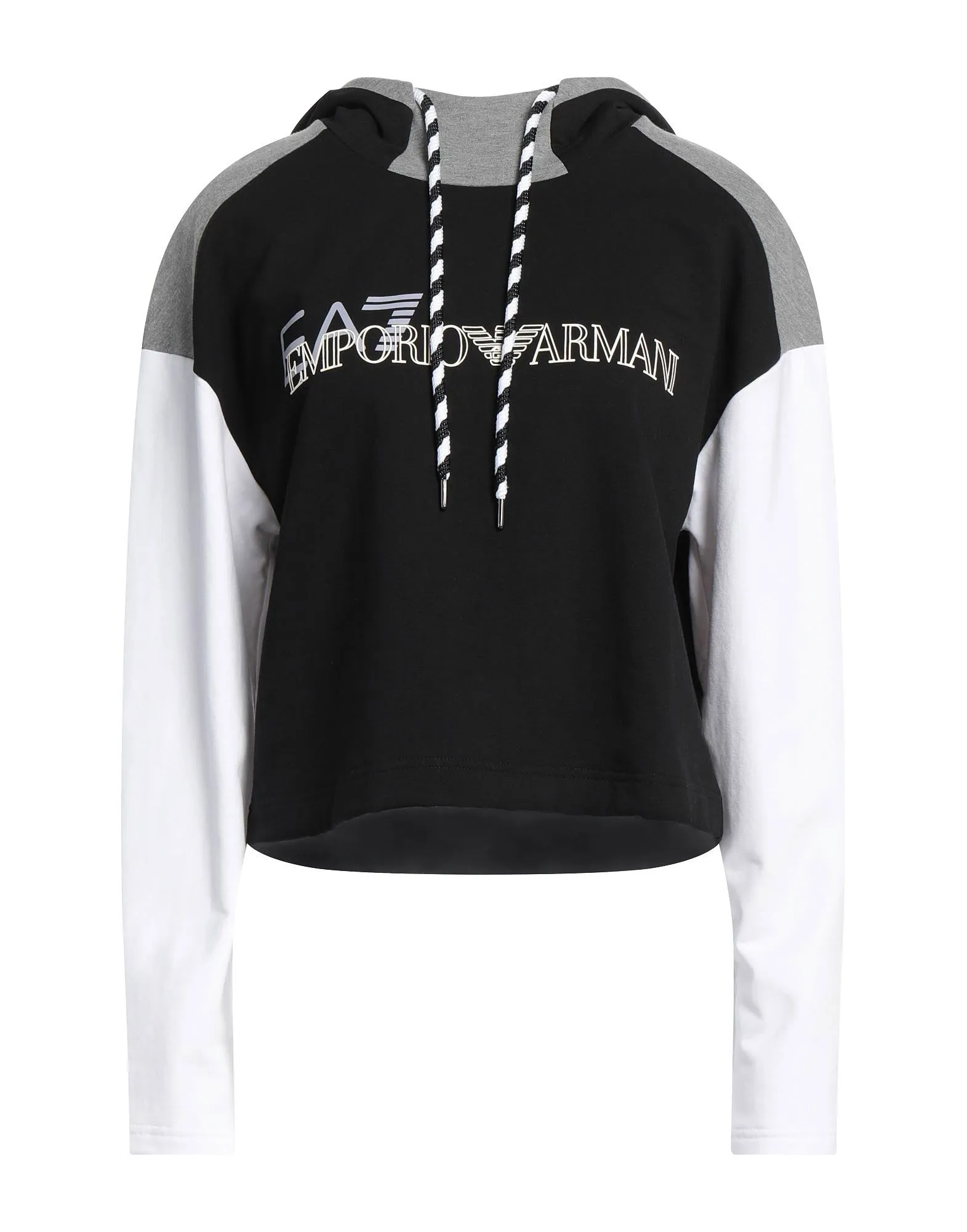 EMPORIO ARMANI  |Plain Cotton Logo Hoodies & Sweatshirts