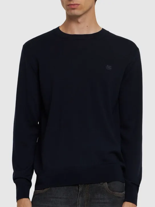 Etro   Crewneck knit sweater 