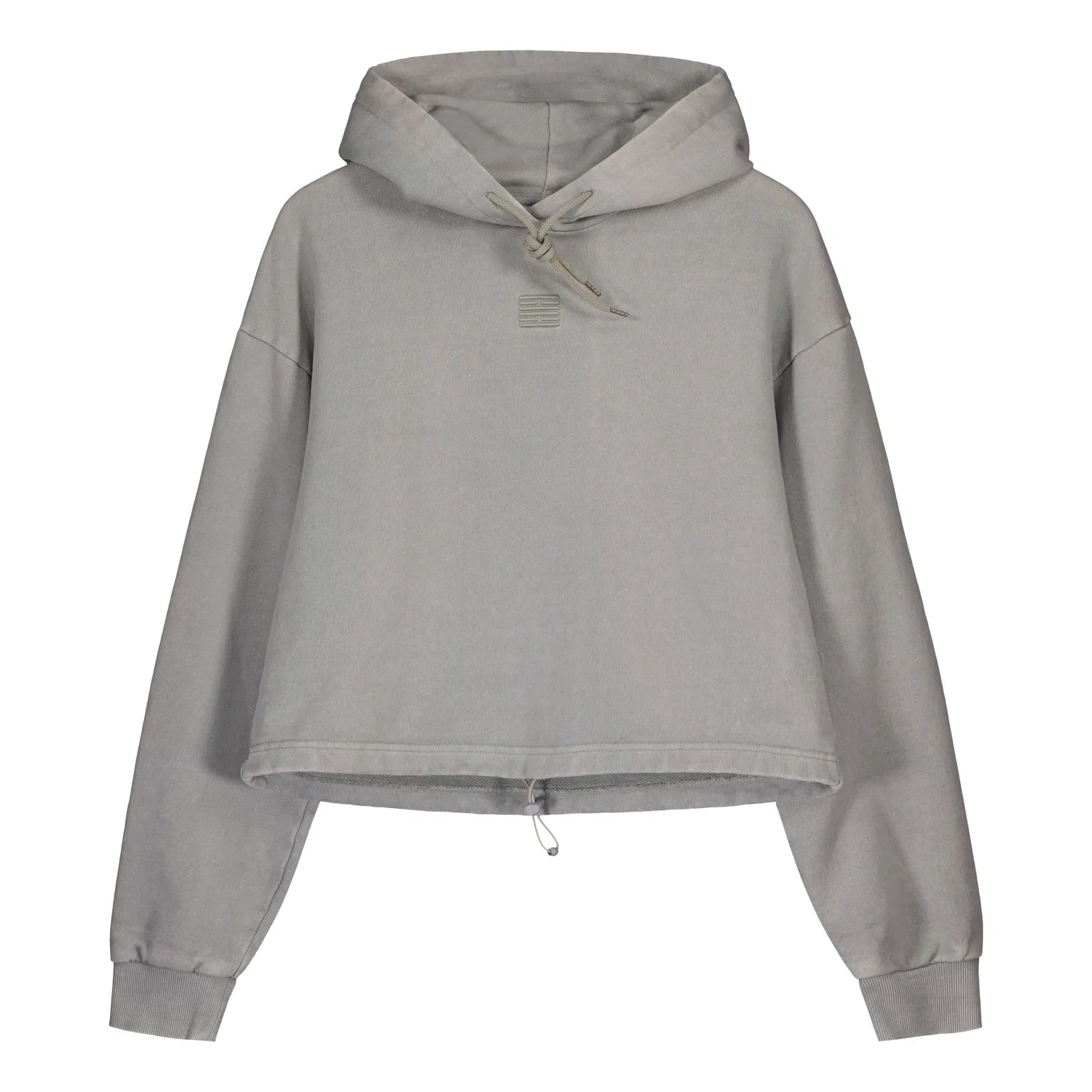 FADED CROP HOODIE