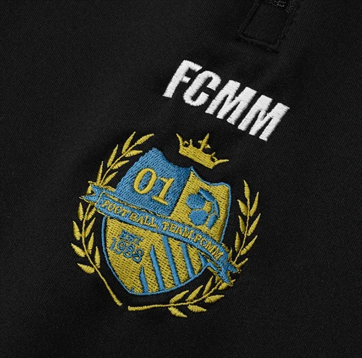 FCMM  |Plain Cotton Logo Hoodies & Sweatshirts