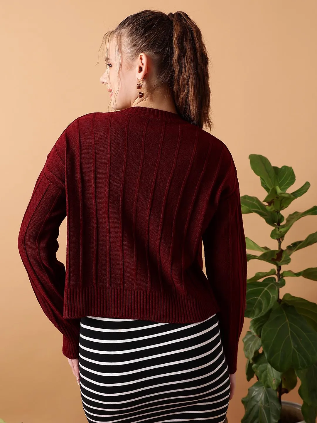 Front Open Sweater