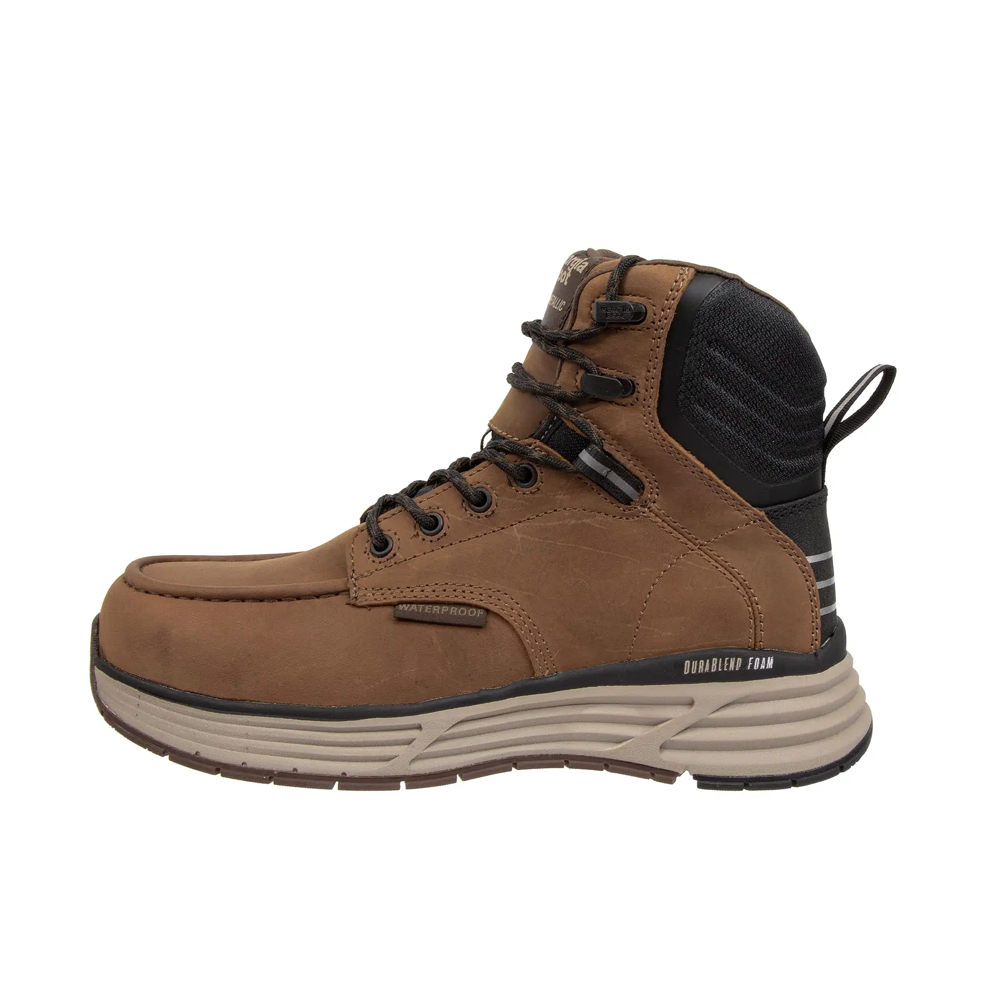 Georgia Boot DuraBlend Sport 6 Inches Moc Toe Composite Toe Barracuda