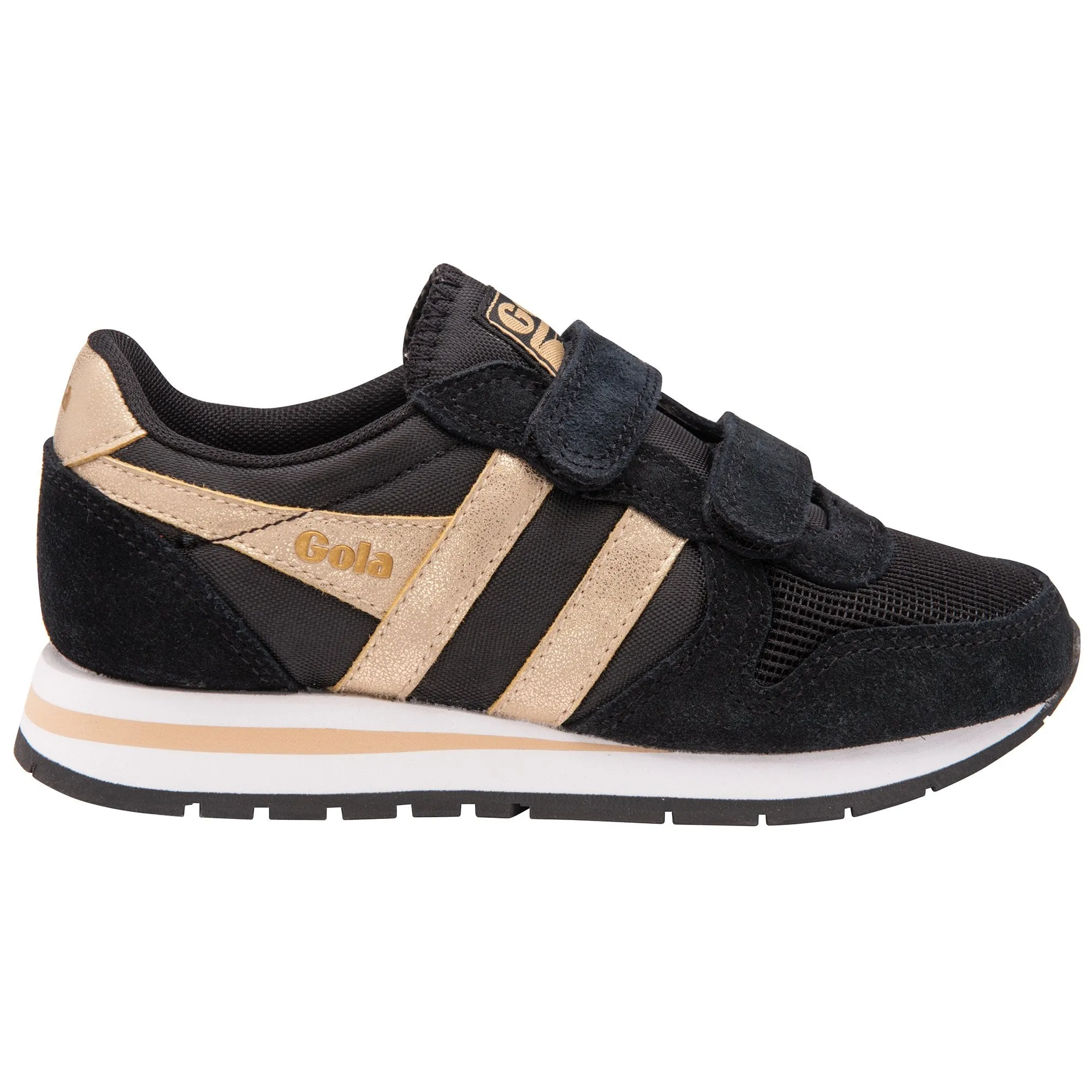 GOLA daytona strap noir basket sneakers