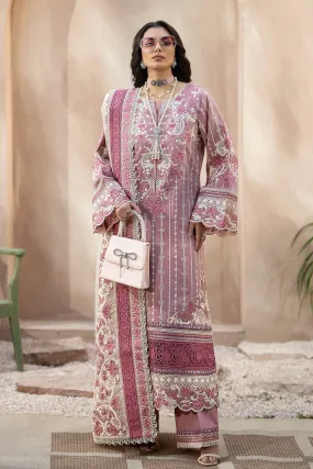 Gulposh by Serene Premium Embroidered Lawn Unstitched 3Pc Suit S.L 52 Abeer