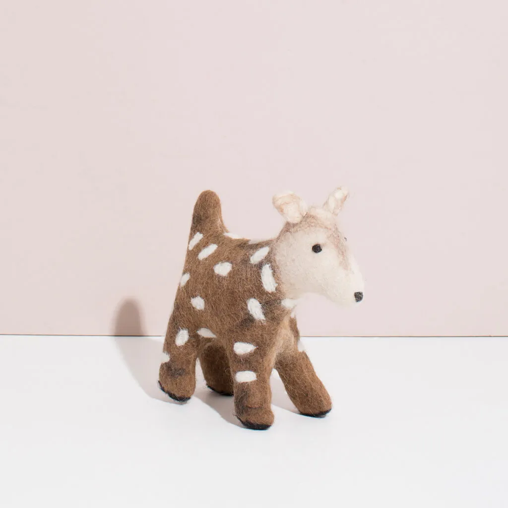 Hand Felted Deer - Small