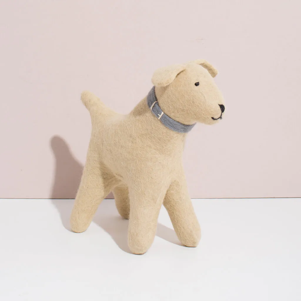 Hand Felted Golden Retriever - Large