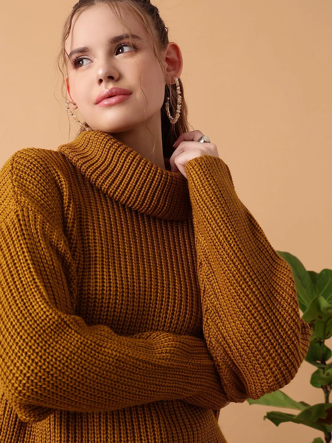 High Neck Sweater